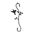 thumbnail image 1 of Colibri à Fleurs en Forme de Crochet - Noir, 1 of 1