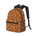 thumbnail image 2 of Haiem Dachshund And Ball Lightweight Backpack for School, Classic Basic Water Resistant Casual Daypack for Travel with Bottle Side Pockets, 2 of 8
