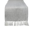 thumbnail image 1 of Camino de Mesa DII de Punto de Algodón 38x183 cm Gris, 1 of 7