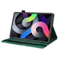 thumbnail image 3 of Case for iPad Pro 9.7 inch 2016/5th Gen 2017/6th Gen 2018, Premium PU Leather Business Folio Stand Cover with Outside Pocket / Inner Card Slots Shockproof Case with Pen Slot - Green, 3 of 8