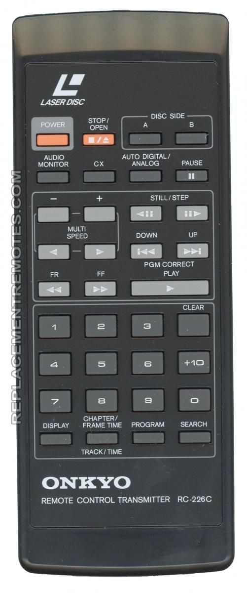 remote for early onkyo cd player remote for early onkyo cd player