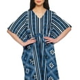 thumbnail image 4 of Moomaya Kaftan de Plage, Paréo de Bikini, Robe Longue Maxi Caftan pour Femmes, 4 of 6