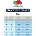 thumbnail image 3 of Fruit of the Loom Men's 100% Cotton A-Shirts Tank Tops Undershirts Assorted Solids, 2X-Large, 3 of 3