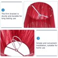 thumbnail image 4 of 2pcs Translucent Gauze Lamp Shade, Clip- Bulb Light Cover 3. 5x5. 5x5. 1, Cloth Hand Crafted, for Table Lamp and Floor Light, 4 of 8