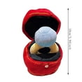 thumbnail image 3 of Winter Proposal Plush Ring Box, Romantic Proposal Gift Set, Velvet Proposal Doll, Unique Proposal Present, Marriage Proposal Accessories, 3 of 9