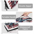 thumbnail image 4 of Herdesigns Shark American Flag Carrying Case for Nintendo Switch 2 with 20 Game Card Slots, Portable Travel Carry Case for Accessories and Console, 4 of 8