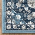 thumbnail image 3 of Well Woven Granda Blue Traditional Oriental Medallion Floral Area Rug 8x10 (7'10" x 9'10"), 3 of 8