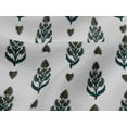 thumbnail image 4 of oneOone Viscose Jersey Fabric Leaves & Paisley Block Print Sewing Fabric BTY 60 Inch Wide, 4 of 4