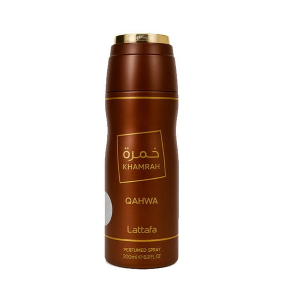 Lattafa Unisex Khamrah Qahwa Body Spray 6.7 oz Fragrances 6290362345480
