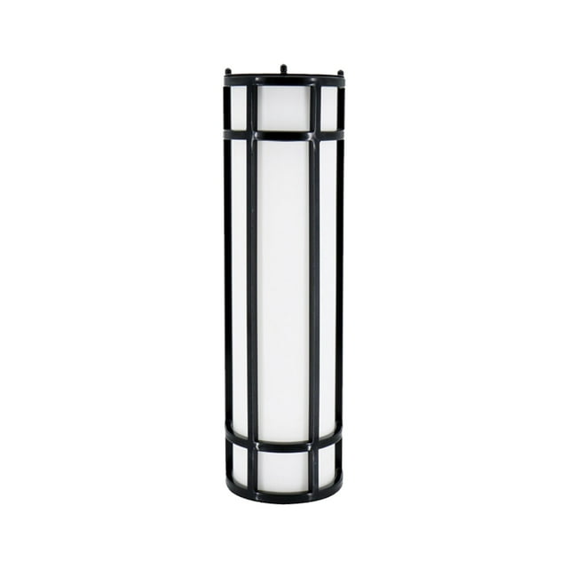 Xtricity - Applique Murale Extérieure avec LEDs Intégrés, Hauteur 18 Pieds', de la Collection Wilson, Noir