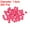 Red, variant on Uxcell Pom Felt Balls Fabric 1.5cm 15mm Green for Crafts Project DIY 300 Pcs