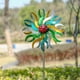 thumbnail image 2 of Jardín molino estaca a prueba de herrumbre al aire libre césped Girasol Sunnimix Juego de césped de molino de viento, 2 of 5