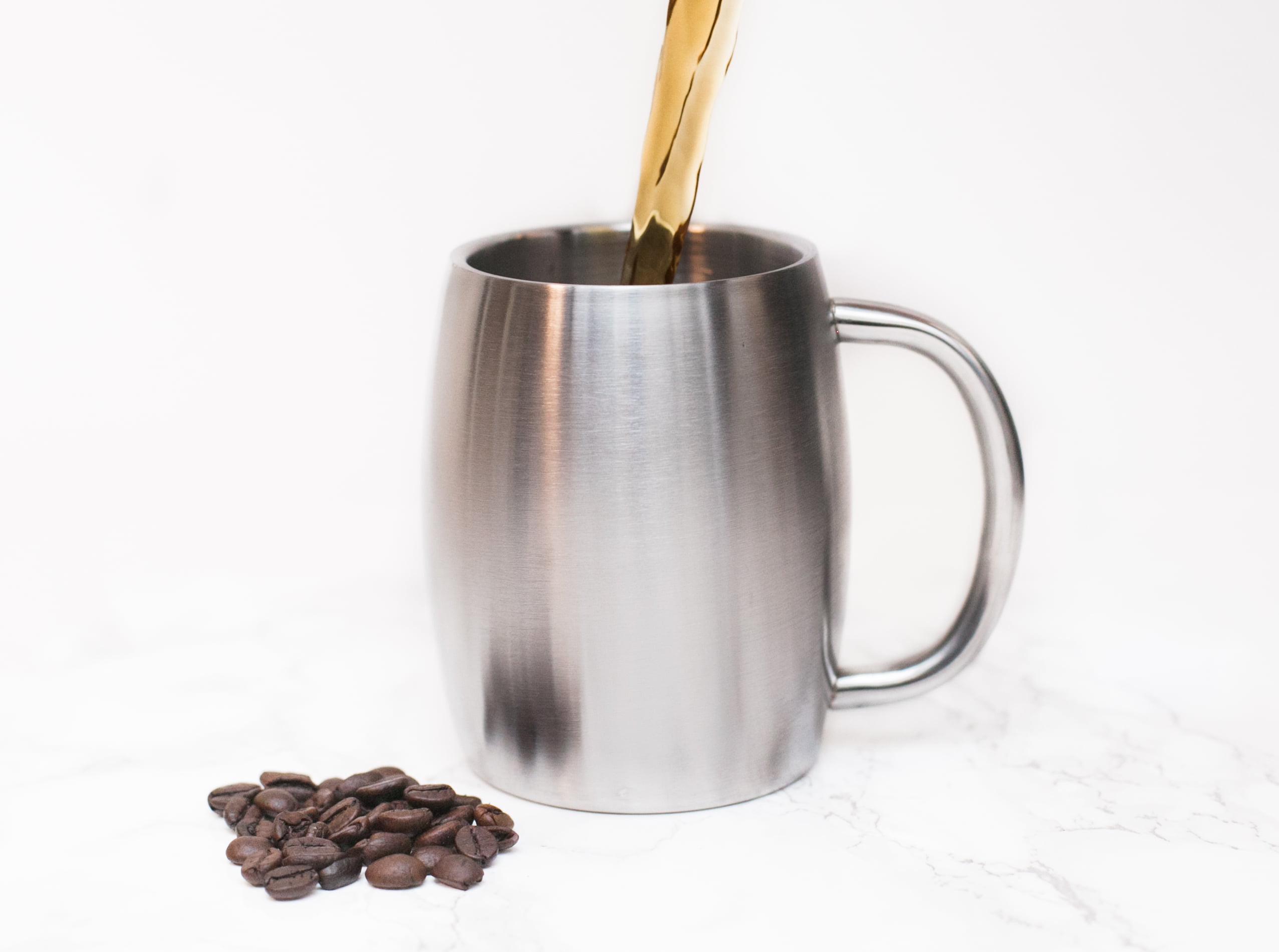 Insulated Stainless Steel Coffee Mug + Reviews, Crate & Barrel
