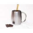 thumbnail image 4 of Stainless Steel Insulated Coffee Mugs With Lids - Set of 2 - 14 oz - Double Walled - Perfect for Travel, 4 of 8