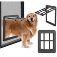 thumbnail image 1 of Ownpets Dog Screen Door, Inside Door Flap 11x13 Inch, Lockable Pet Screen Door Magnetic Closure Sturdy Doggie Door for Sliding Screen Door, Window, and Porch, 1 of 1