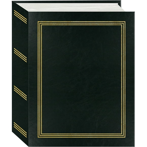 Pioneer Mini Max Bound Photo Album, Solid Color Designer Covers with Accents, Holds 100 4x6" Photos, 1 Per Page, Color: