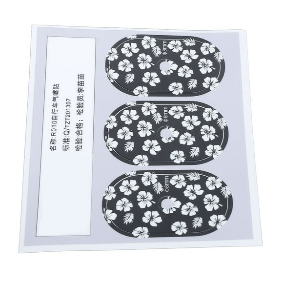 Bicycle Valve Sticker, Bike Valve Sticker Universal Decorative for Road Bike