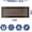 Brown, variant on IUU 5 Pack 11.3" x 5.1" Magnetic Floor Vent Covers, Air Vent Screen Cover, Magnetic Floor Register Vent Covers, Magnetic PVC Vent Mesh for Home Wall Ceiling Floor Catches Debris(Black)