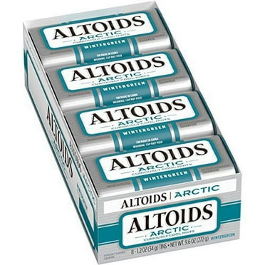Altoids Arctic Curiously Cool Mints Wintergreen - 1.2 oz (Pack of 8)