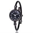 thumbnail image 2 of Reloj decorativo para mujer, estilo pulsera para estudiantes, abierto, pequeño, fresco, combinable, sencillo, retro, artístico, 2 of 5