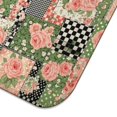 thumbnail image 5 of Pioneer Flower Floral Print Pattern Kitchen Dish Drying Mat 1 Pack, Ultra Absorbent Microfiber Drainer Mat, 16"x18", 5 of 6