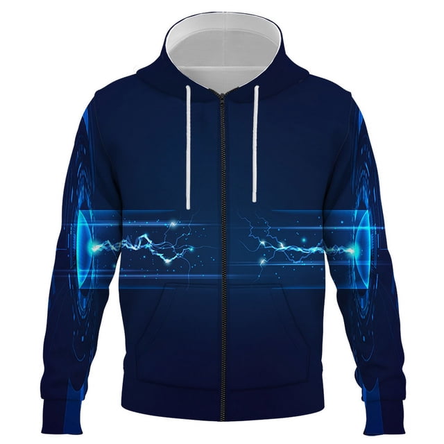 Sudadera con capucha 3D con imagen inteligente de IA para hombre, sudadera divertida, sudadera de hip hop, ropa para hombre, sudaderas con capucha para hombre, 2024
