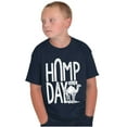 thumbnail image 5 of Hump Day Funny Camel Office Workout Crewneck T Shirts Boy Girl Teen Brisco Brands L, 5 of 6