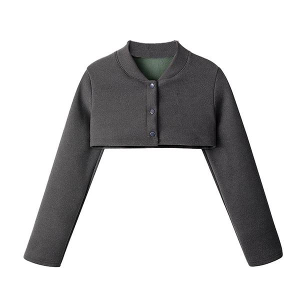 Invierno Ante hombro -cuidado mujeres durmiendo hombro cuello fisioterapia proteger hombro - Gris
