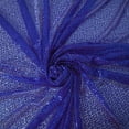 thumbnail image 6 of BalsaCircle 60" x 102" Sequin Rectangular Tablecloth Royal Blue, 6 of 7