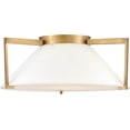 thumbnail image 2 of Hinkley Calla 20" Integrated LED Flush Mount Ceiling Light in Brushed Bronze, 2 of 2