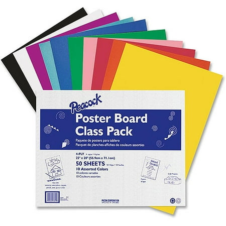 Pacon Poster Board Class Pack