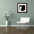 thumbnail image 3 of Trademark Fine Art "Femme Den III" Canvas Art by Color Bakery White Matte, Wood Frame, 3 of 4