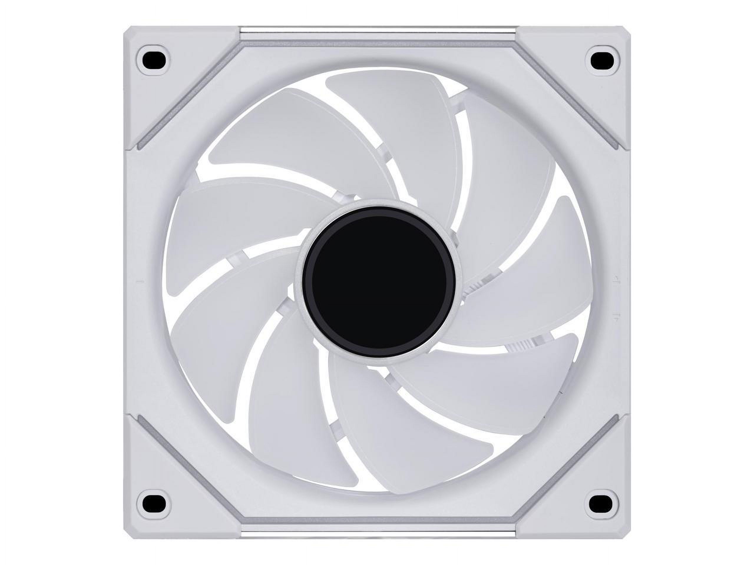 LianLi 120mm FAN WIRELESS リバースモデル ホワイト Amazon | LIANLI 120mm ARGBファン リバースモデル UNI FAN RS SL