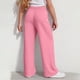 thumbnail image 5 of Odeerbi 4-15 Años de Niñas Pantalones de Sudadera de Pierna Ancha Pantalones Deportivos de Verano Pantalones de Cintura Elásticos Pantalones de Pierna Recta de Color Sólido, 5 of 7