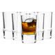 thumbnail image 1 of Juego De 6 Tequileros De Vidrio. 42 ML. Borgonovo  Indro, 1 of 3