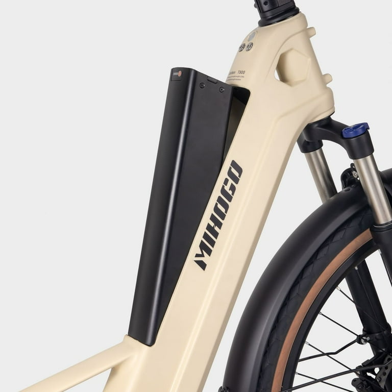 Mihogo Air Carbon Fiber E-Bike, Dual Battery 48V9.6Ah, 750W