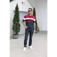 thumbnail image 4 of Playeras Casual De Manga Corta A Rayas De Moda Para Hombre, 4 of 4