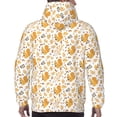 thumbnail image 7 of Uemuo Squirrel And Leaves Pattern Men's Hoodie - Casual Pullover Hoodie with Kangaroo Pocket, Stylish Hooded Sweatshirt for Everyday Wear-3X-Large, 7 of 7