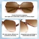 thumbnail image 5 of Gafas de sol Dollger Oversized Square con protección 100% UV, 5 of 7