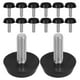 thumbnail image 1 of FELTECHELECTR 20 almohadillas de fieltro atornillables para muebles, protectores de suelo para patas de silla, deslizadores para suelos de madera noble, multicolor, 1 of 6