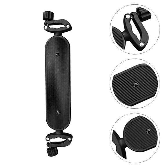 Beaupretty Footrest Replacement for Stroller Adjustable Design Black Color Plastic 1 Set