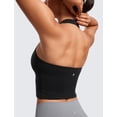 thumbnail image 4 of Sujetador deportivo CRZ YOGA Butterluxe Halter Longline Acolchado Negro, 4 of 5