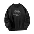 thumbnail image 2 of Sudadera de mujer con cuello redondo para uso diario L, 2 of 9