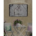 thumbnail image 6 of Outdoor TV Cover 30 to 32 Inch Weatherproof, Snowy Owl Waterproof TV Screen Protector for Outside Decor with Zipper and Pocket 30"L x 19"H&nbsp; , Winter Polar Owl, 6 of 7