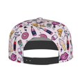 thumbnail image 4 of Bingfone Baseball Cap,Snapback Trucker Hat for Men & Women with Adjustable-Wine, 4 of 9