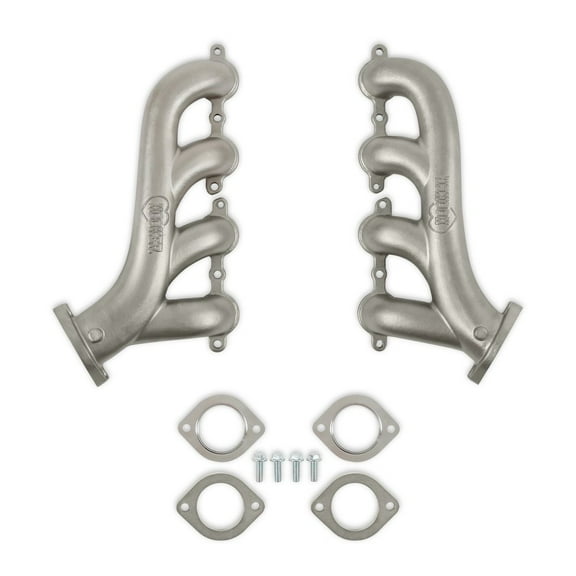 Hooker Blackheart 8503HKR LS Swap Exhaust Manifolds - Stainless Steel - Natural