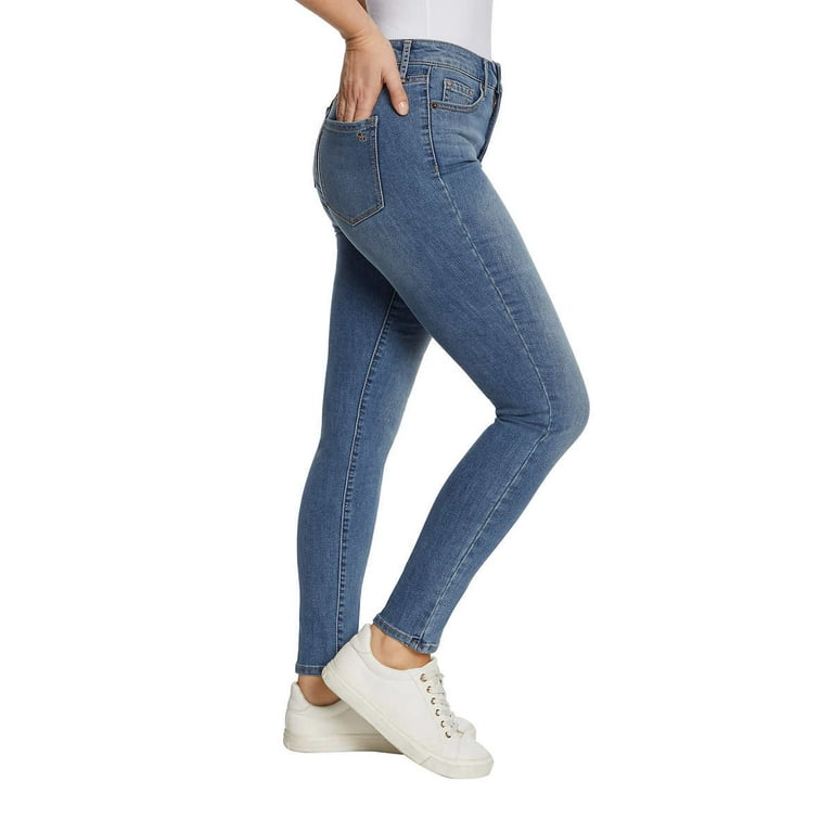 Jessica Simpson Ladies' High Rise Jeans, Light Blue, Slim Tapered