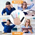 thumbnail image 4 of Muyoka Unids Finger Fidget Toy Elástico Silicona Ventosa Dedo Cubierta Adhesivo Fuerte Alivio del Estrés Juguete Educación Desarrollo Cerebral Juguete para Niños Adolescentes Adultos Muyoka Hogar, 4 of 6