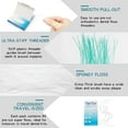 thumbnail image 2 of Super Dental Floss, Suitable for Braces, Super Dental Floss Threader, Periodontal Floss, Orthodontic Threader, 2 of 4