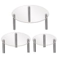 thumbnail image 1 of Shisuyan Display Rack Metal 3Pcs 8X8X2In, 1 of 8